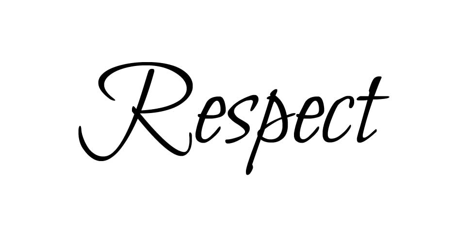 Photo of Respect
